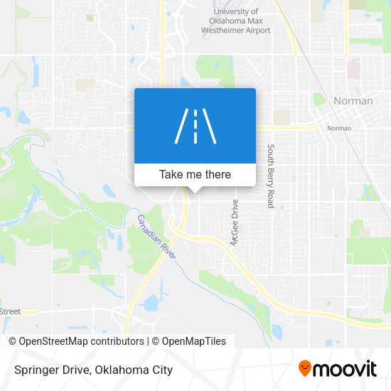 Springer Drive map
