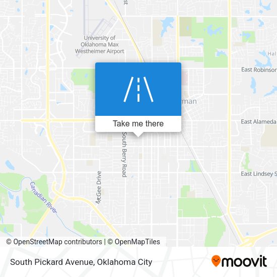 Mapa de South Pickard Avenue