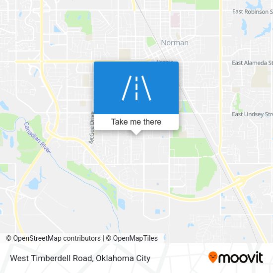 Mapa de West Timberdell Road