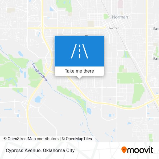 Mapa de Cypress Avenue