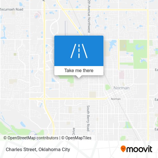Charles Street map