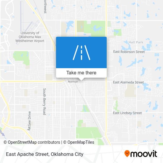 East Apache Street map