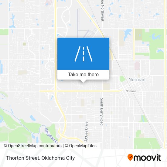 Thorton Street map