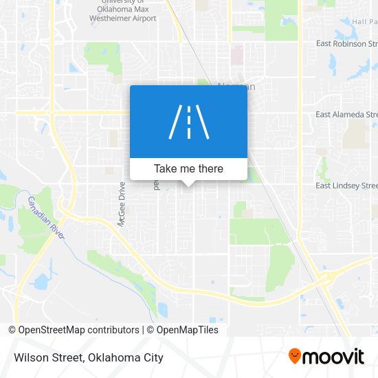 Mapa de Wilson Street
