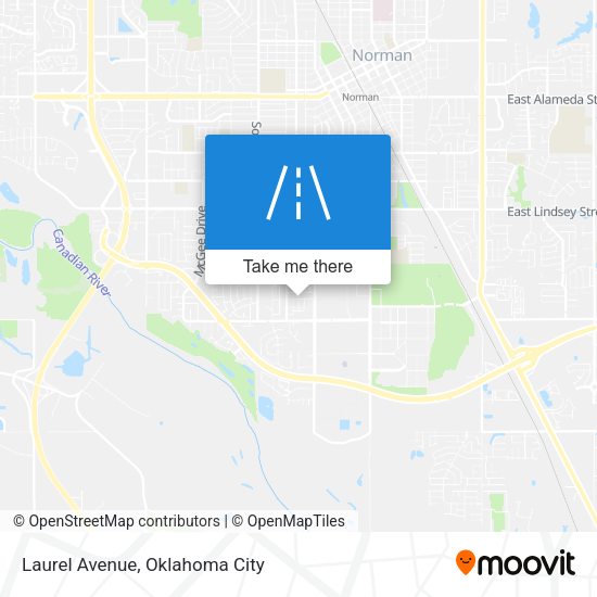 Laurel Avenue map