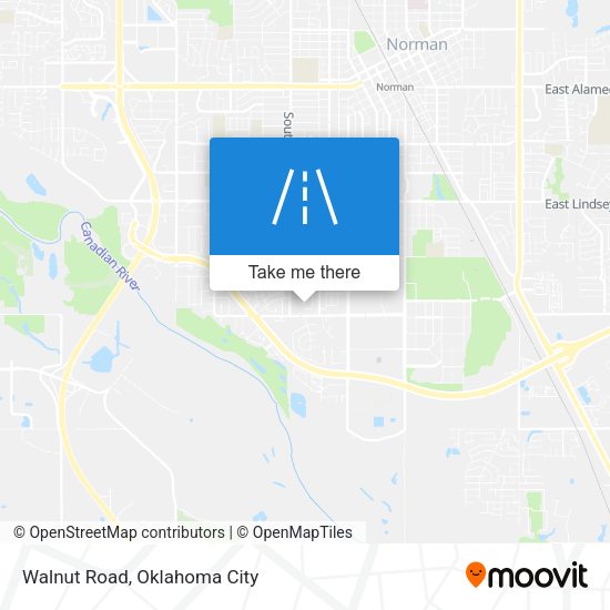 Mapa de Walnut Road