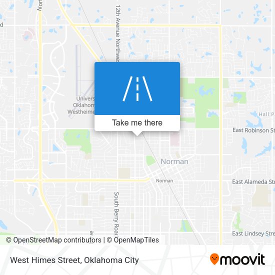 Mapa de West Himes Street
