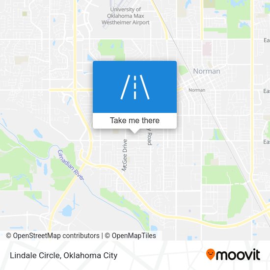 Lindale Circle map