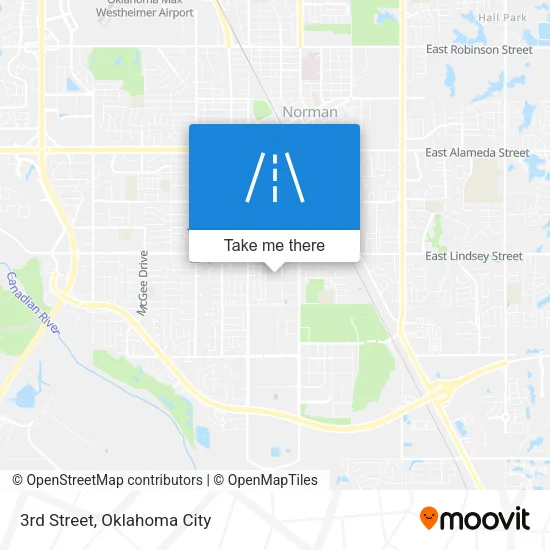 3rd Street map