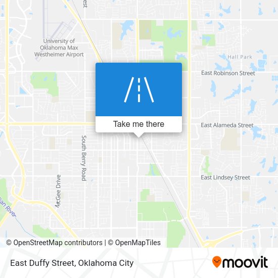 East Duffy Street map
