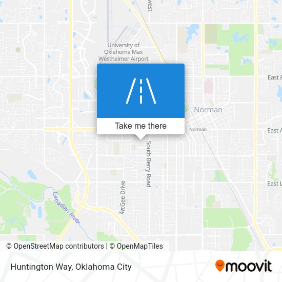 Mapa de Huntington Way