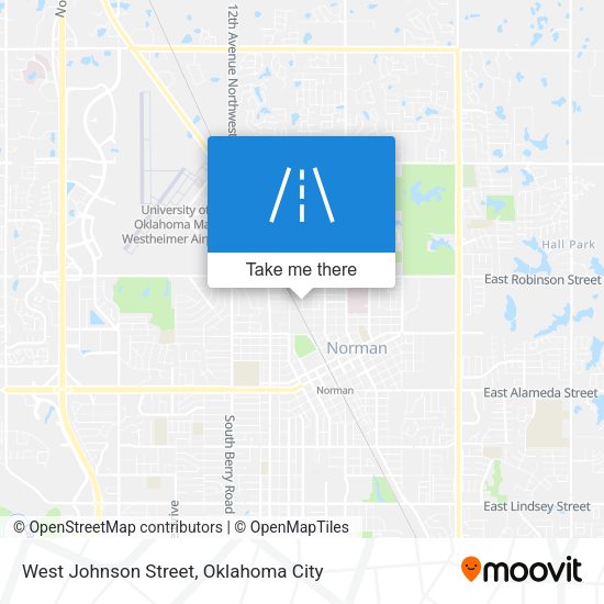 Mapa de West Johnson Street
