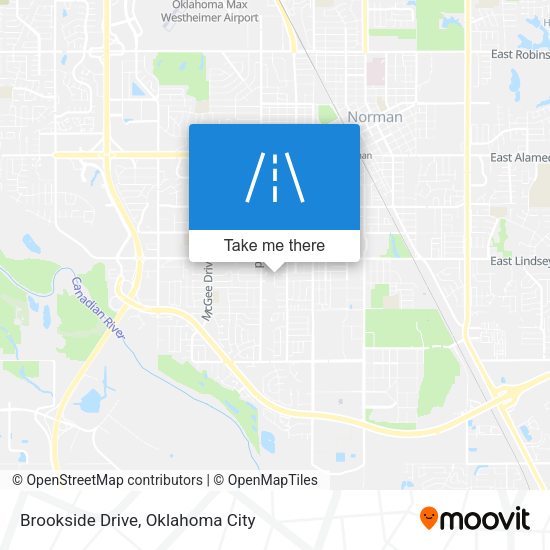 Mapa de Brookside Drive