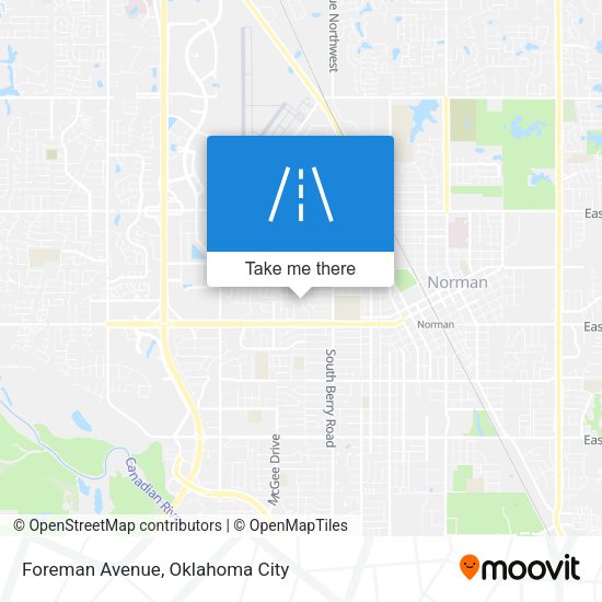 Foreman Avenue map