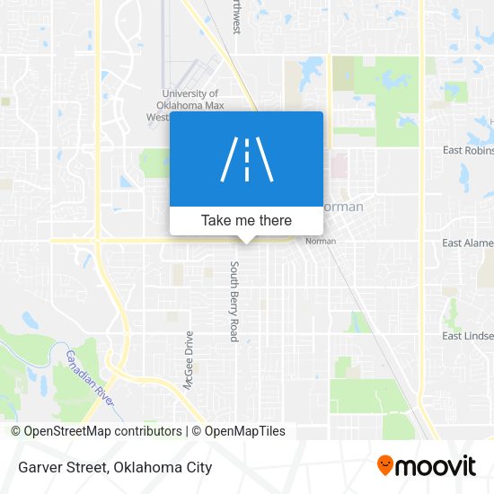 Garver Street map