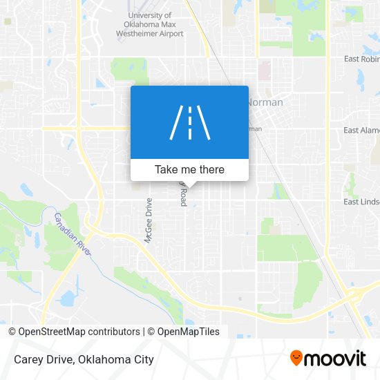 Mapa de Carey Drive