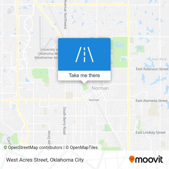 Mapa de West Acres Street