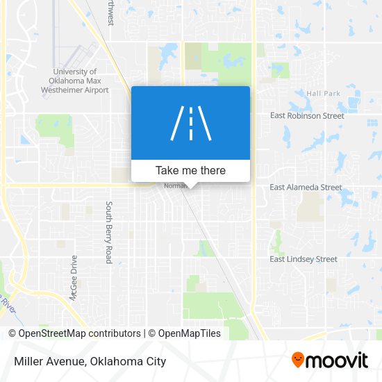 Mapa de Miller Avenue