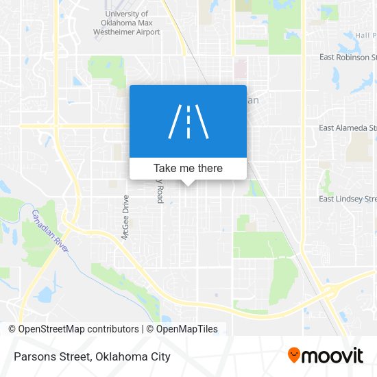 Mapa de Parsons Street