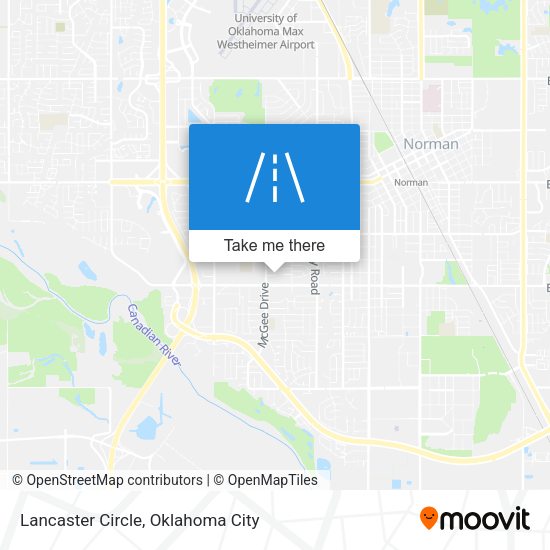 Lancaster Circle map