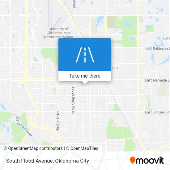 Mapa de South Flood Avenue