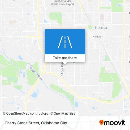 Mapa de Cherry Stone Street