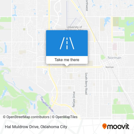 Hal Muldrow Drive map