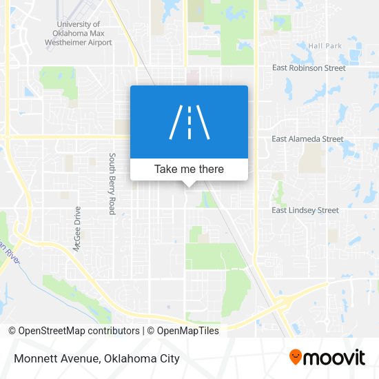 Mapa de Monnett Avenue