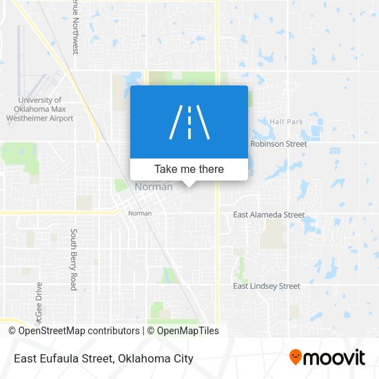 East Eufaula Street map