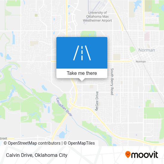 Mapa de Calvin Drive