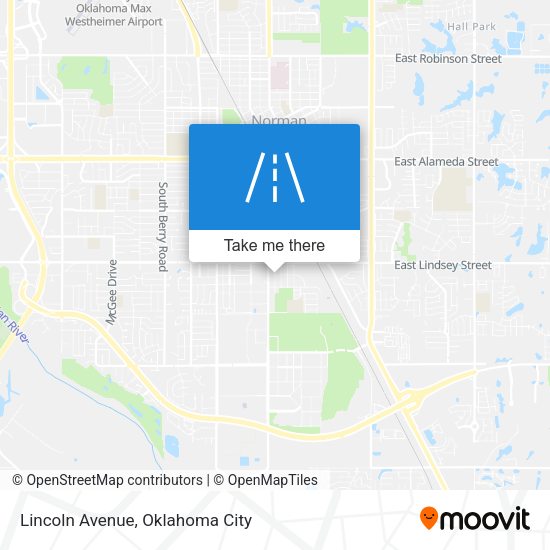 Mapa de Lincoln Avenue