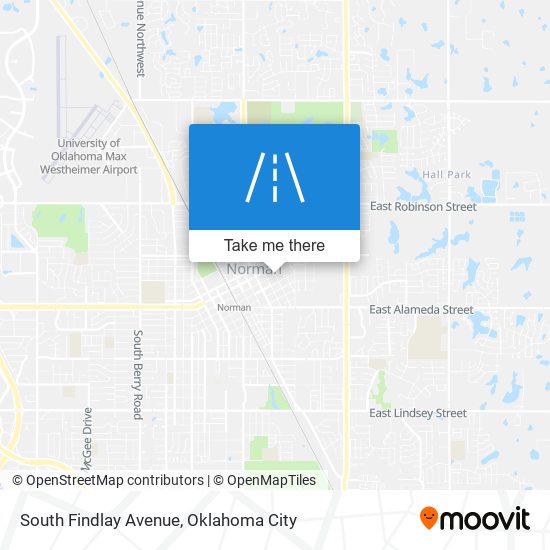 Mapa de South Findlay Avenue