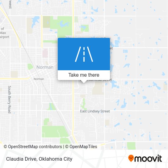 Mapa de Claudia Drive