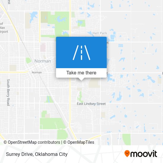 Surrey Drive map