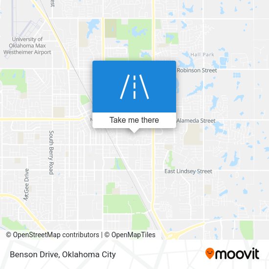Benson Drive map