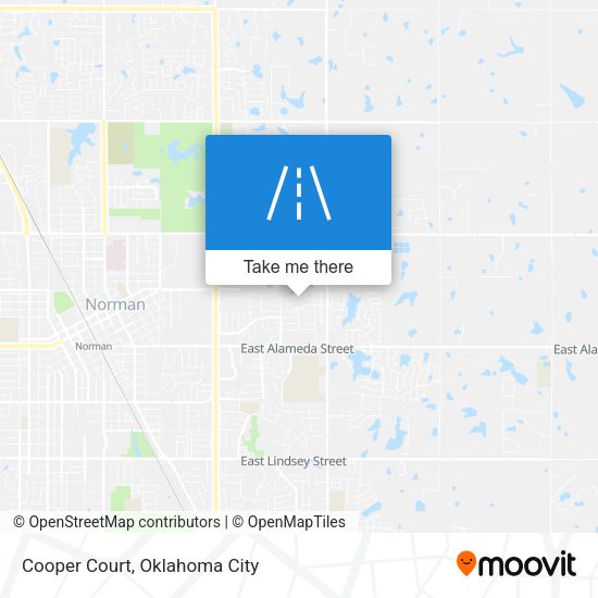 Cooper Court map