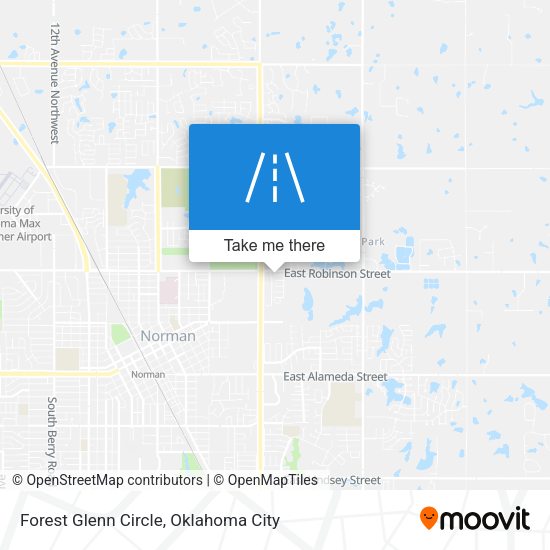 Forest Glenn Circle map
