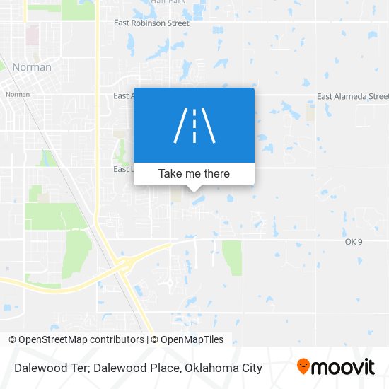Dalewood Ter; Dalewood Place map