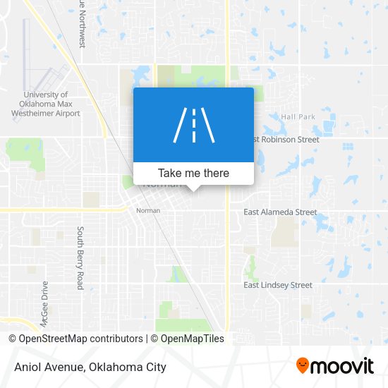 Aniol Avenue map