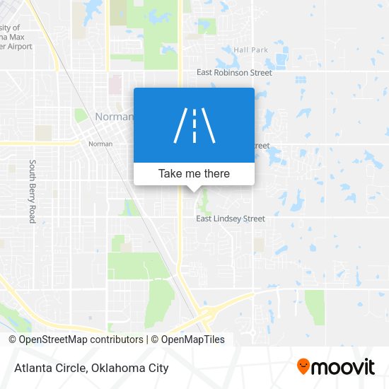 Atlanta Circle map