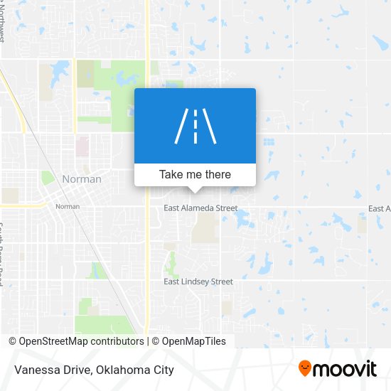 Mapa de Vanessa Drive