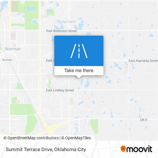 Summit Terrace Drive map