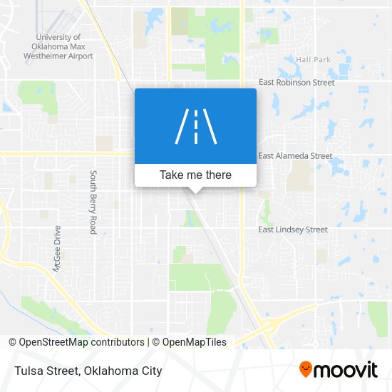 Tulsa Street map