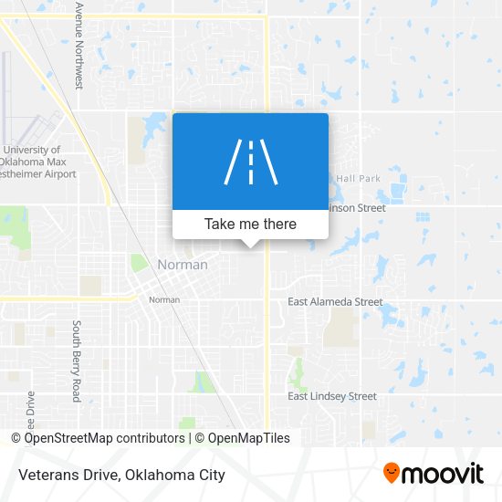 Mapa de Veterans Drive