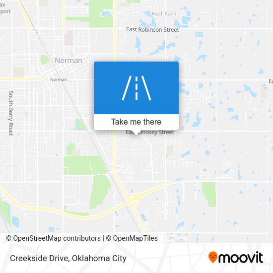 Creekside Drive map
