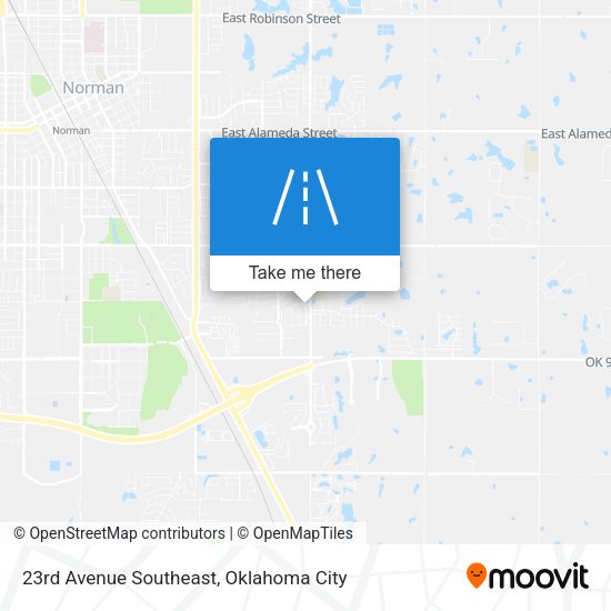 Mapa de 23rd Avenue Southeast