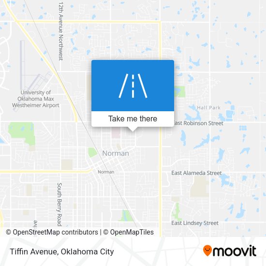 Tiffin Avenue map
