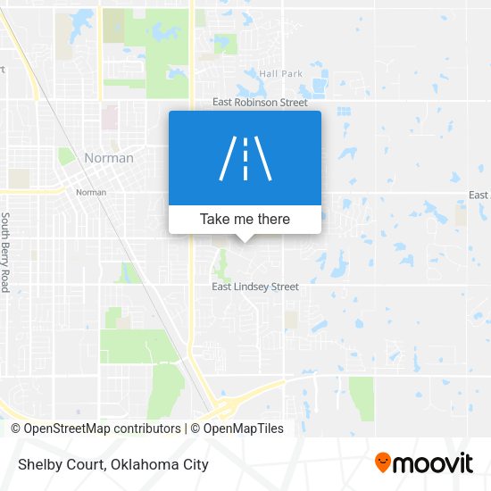 Shelby Court map