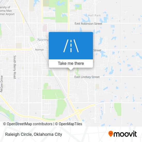 Mapa de Raleigh Circle