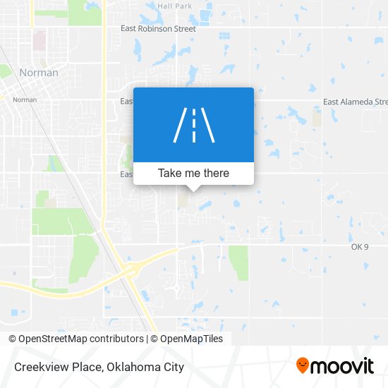 Creekview Place map